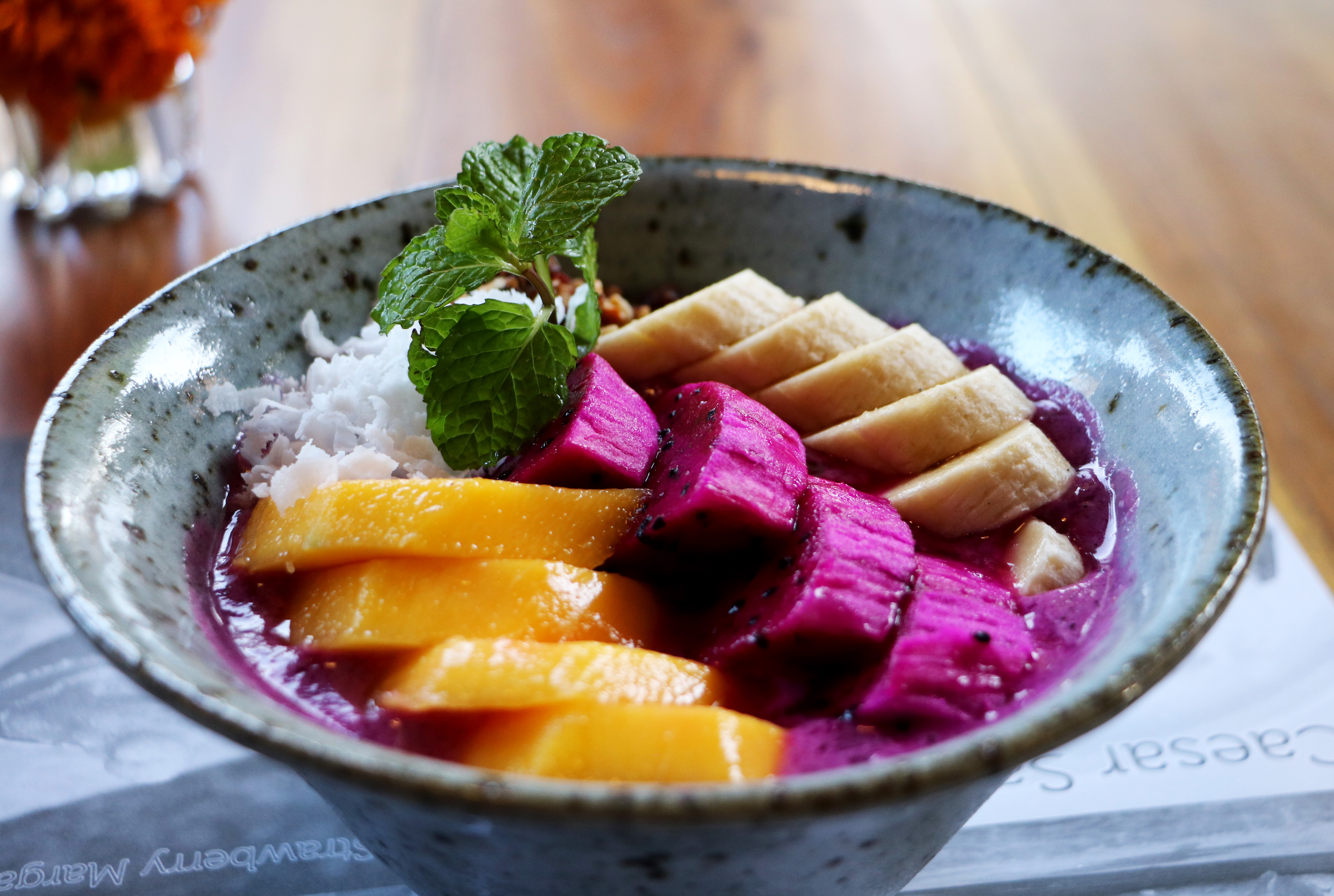 Natural food, bowl, Ubud, Bali