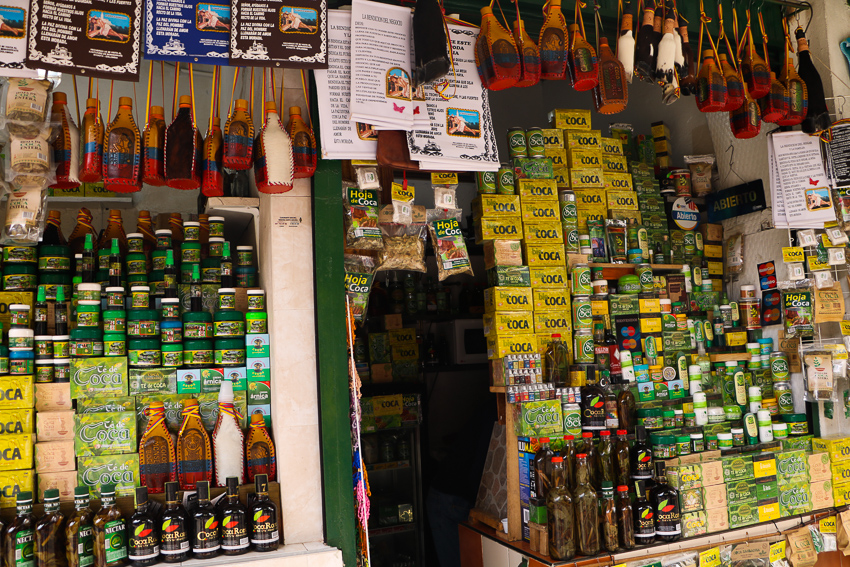 Produtos de coca, Bogotá