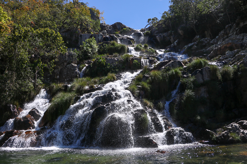 Cachoeira Capivara, dentro do Quilombo Kalunga