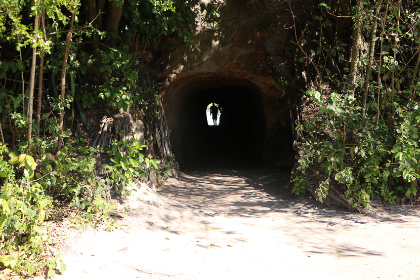 O túnel do Parque Tamoios, Paquetá